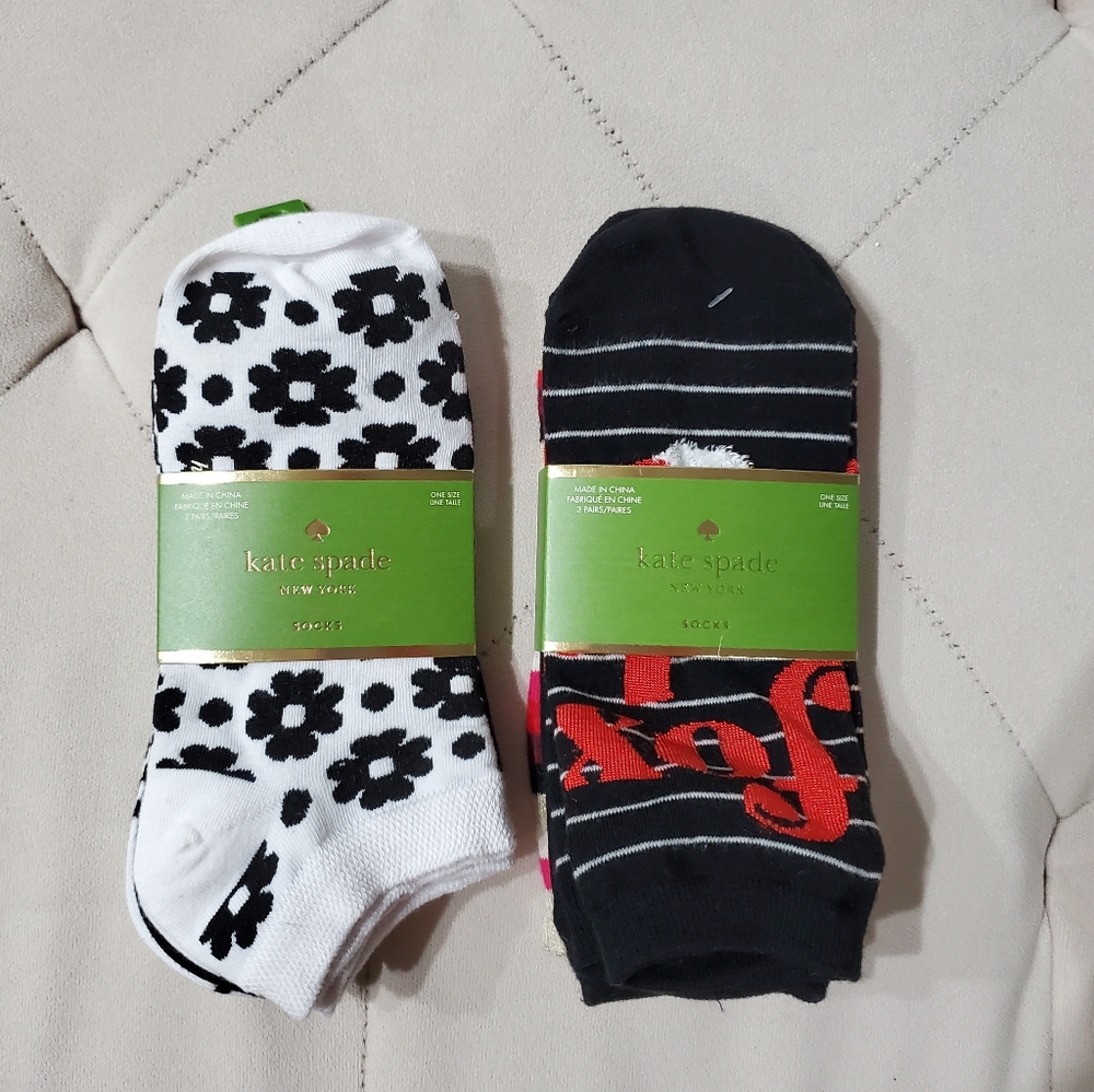 Kate Spade Socks 6 Pair